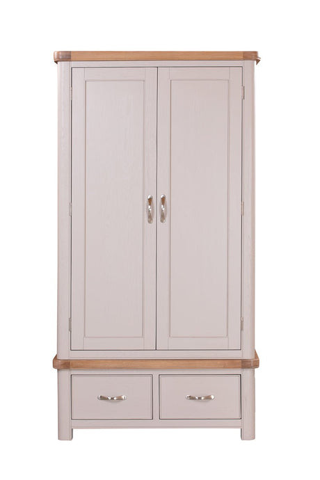 Your Home Style Wardrobe Chatterton Painted Double Robe with 2 Drawers