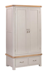 Your Home Style Wardrobe Chatterton Painted Double Robe with 2 Drawers