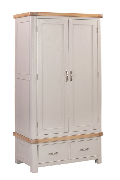 Your Home Style Wardrobe Chatterton Painted Double Robe with 2 Drawers
