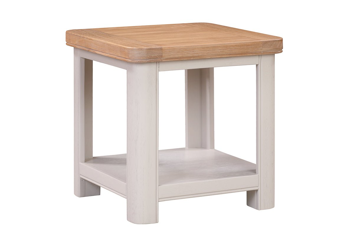 Your Home Style Lamp Table Chatterton Painted Lamp Table with Shelf