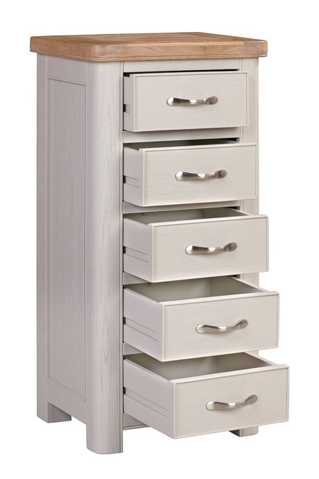 Your Home Style Chest of Drawers Chatterton Painted Tall Chest with 5 Drawers