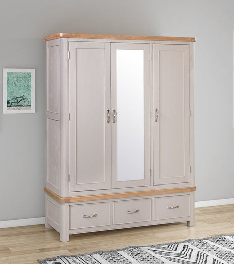 Your Home Style Wardrobe Chatterton Painted Triple Robe