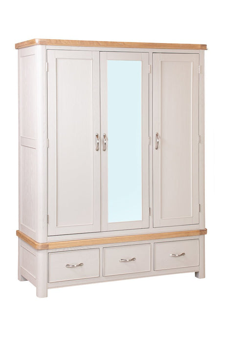 Your Home Style Wardrobe Chatterton Painted Triple Robe