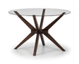 Julian Bowen Dining Tables Chelsea 120cm Round Glass Table