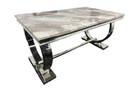 AWST Dining Table Chelsey 1.8m Marble Dining Table