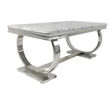 AWST Dining Table Chelsey 1.8m Marble Dining Table