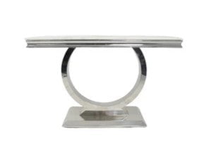 AWST Console Table Chelsey Marble 1.2m Console Table