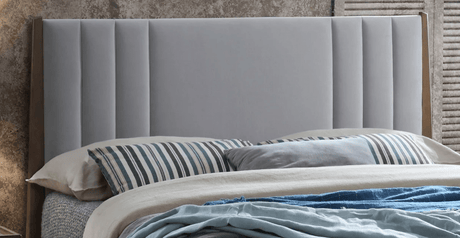 Time Living Bed Frame Cheslyn Fabric & Wooden Bed Frame