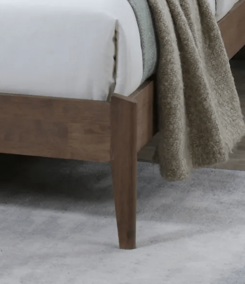 Time Living Bed Frame Cheslyn Fabric & Wooden Bed Frame