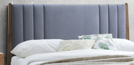 Time Living Bed Frame Cheslyn Fabric & Wooden Bed Frame