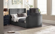 Julian Bowen Bed Clara Ottoman TV Bed 135cm - Dark Grey
