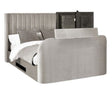 Julian Bowen Bed Clara Ottoman TV Bed 135cm - Light Grey