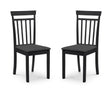 Julian Bowen Dining Chairs Coast Black Dining Chairs - Sold in pairs