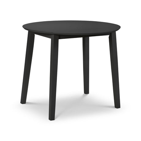 Julian Bowen Dining Tables Coast Black Dropleaf Table