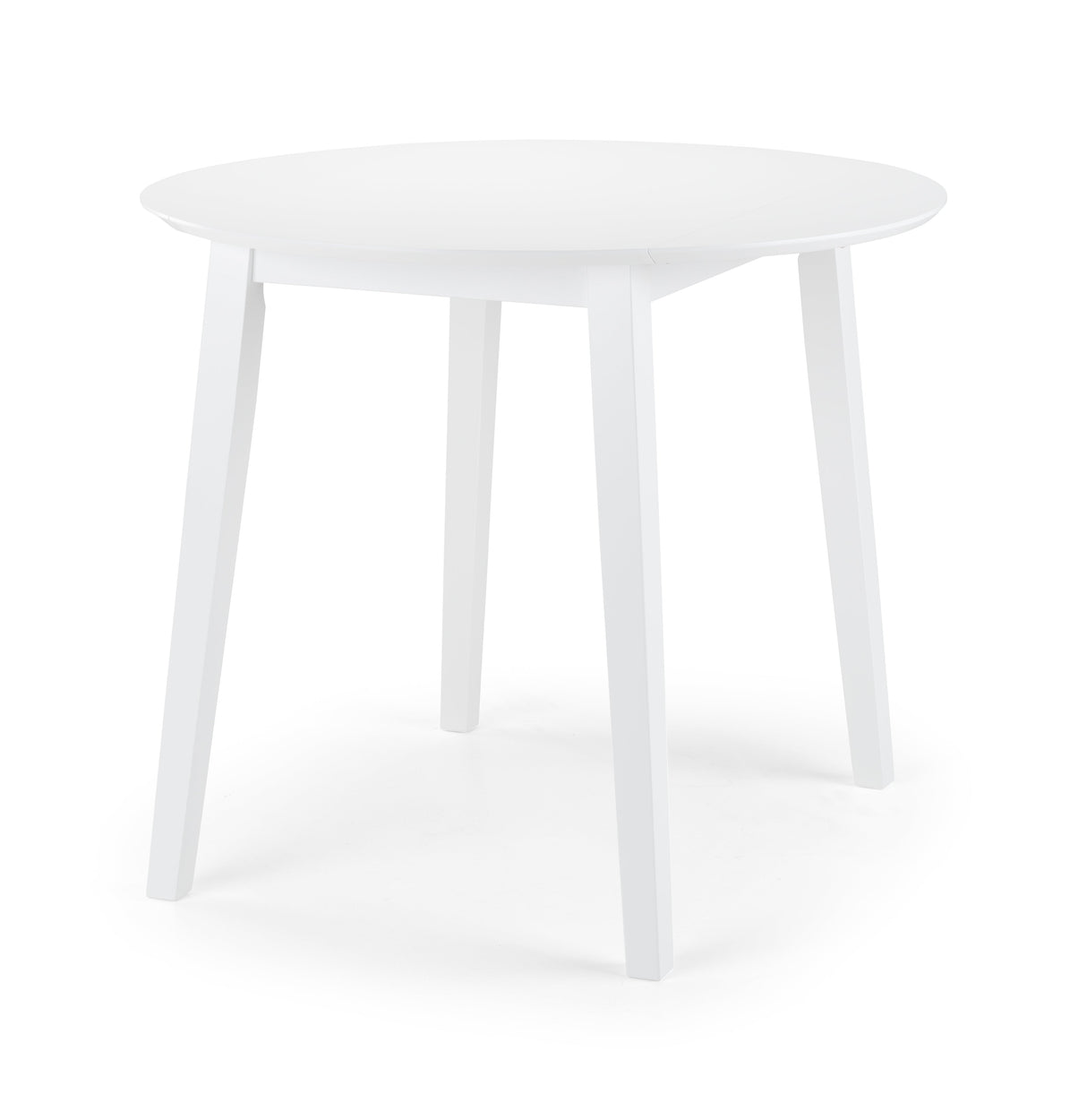 Julian Bowen Dining Tables Coast White Dropleaf Table