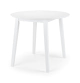 Julian Bowen Dining Tables Coast White Dropleaf Table