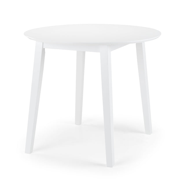 Julian Bowen Dining Tables Coast White Dropleaf Table