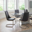 Julian Bowen Dining Chairs Como Cantilever Dining Chairs - Sold in pairs