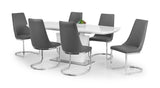 Julian Bowen Dining Chairs Como Cantilever Dining Chairs - Sold in pairs