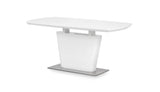 Julian Bowen Dining Tables Como High Gloss Extending Table - White