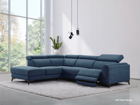 Annaghmore Corner Sofa Cordova Blue Corner Suite - Left Hand Facing