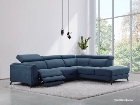 Annaghmore Corner Sofa Cordova Blue Corner Suite - Right Hand Facing