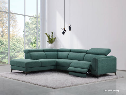 Annaghmore Corner Sofa Cordova Green Corner Suite - Left Hand Facing
