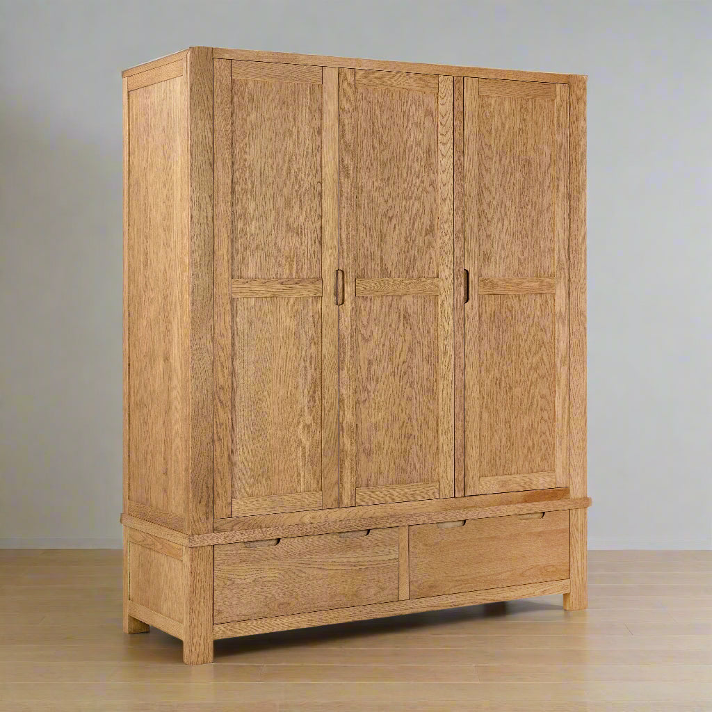Corndell Wardrobe Corndell Bergen Triple Wardrobe