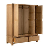 Corndell Wardrobe Corndell Bergen Triple Wardrobe