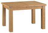Your Home Essentials Dining Table DefaultTitle County Oak 1.25m Butterfly Extending Table with Metal Runner