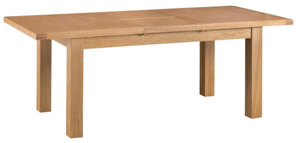 Your Home Essentials Dining Table DefaultTitle County Oak 1.7m Butterfly Extending Table with Metal Runner