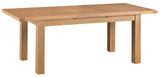 Your Home Essentials Dining Table DefaultTitle County Oak 1.7m Butterfly Extending Table with Metal Runner