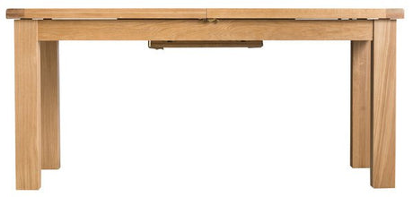 Your Home Essentials Dining Table DefaultTitle County Oak 1.7m Butterfly Extending Table with Metal Runner