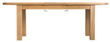 Your Home Essentials Dining Table DefaultTitle County Oak 1.7m Butterfly Extending Table with Metal Runner