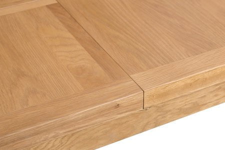 Your Home Essentials Dining Table DefaultTitle County Oak 1.7m Butterfly Extending Table with Metal Runner