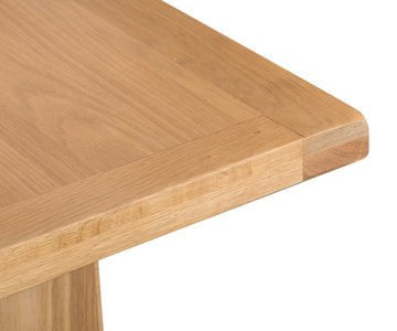 Your Home Essentials Dining Table DefaultTitle County Oak 1.7m Butterfly Extending Table with Metal Runner