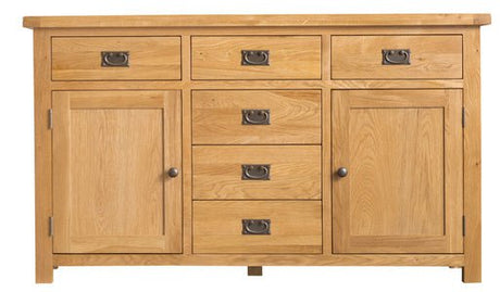Your Home Essentials Sideboard DefaultTitle County Oak 2 Door 6 Drawer Sideboard