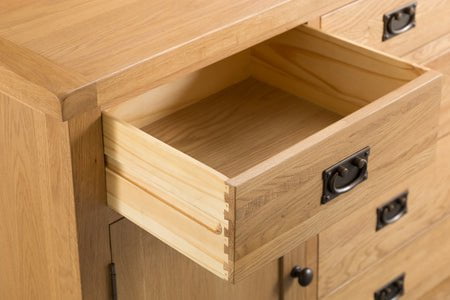 Your Home Essentials Sideboard DefaultTitle County Oak 2 Door 6 Drawer Sideboard