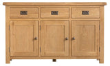 Your Home Essentials Sideboard DefaultTitle County Oak 3 Door Sideboard