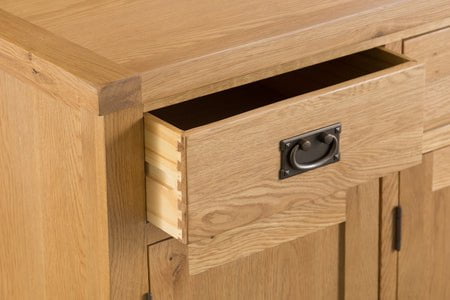 Your Home Essentials Sideboard DefaultTitle County Oak 3 Door Sideboard