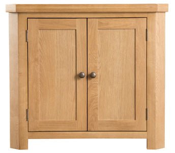 Your Home Essentials Corner Cabinet DefaultTitle County Oak Corner Cabinet