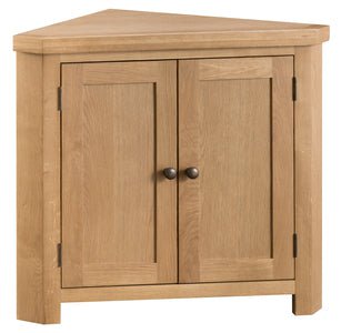 Your Home Essentials Corner Cabinet DefaultTitle County Oak Corner Cabinet