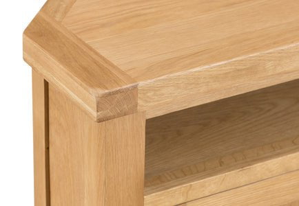 Your Home Essentials TV Unit DefaultTitle County Oak Corner TV Unit