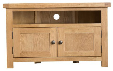 Your Home Essentials TV Unit DefaultTitle County Oak Corner TV Unit