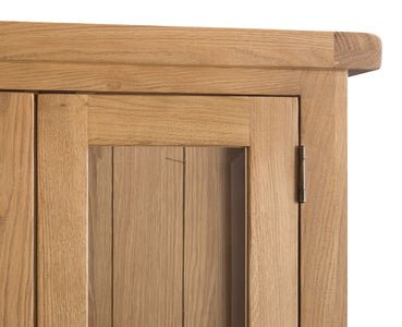 Your Home Essentials Display Cabinet DefaultTitle County Oak Display Cabinet
