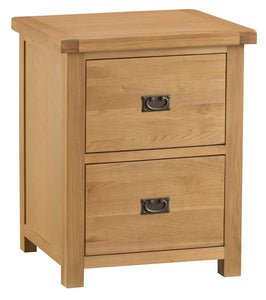 County Oak Filing Cabinet