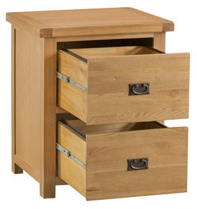 County Oak Filing Cabinet