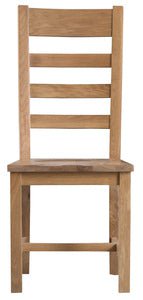 Your Home Essentials Dining Chair DefaultTitle County Oak Ladder Back Chair Wooden Seat