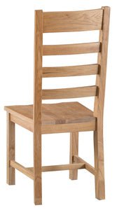 Your Home Essentials Dining Chair DefaultTitle County Oak Ladder Back Chair Wooden Seat