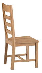 Your Home Essentials Dining Chair DefaultTitle County Oak Ladder Back Chair Wooden Seat